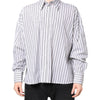 Dolce & Gabbana White Black Stripe Button Down Casual Shirt