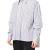 Dolce & Gabbana White Black Stripe Button Down Casual Shirt