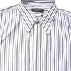 Dolce & Gabbana White Black Stripe Button Down Casual Shirt