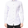 Dolce & Gabbana White Stripes GOLD Cotton Formal Shirt
