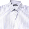 Dolce & Gabbana White Stripes GOLD Cotton Formal Shirt