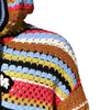 Dolce & Gabbana Multicolor Cotton Hooded Pullover Sweater