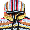 Dolce & Gabbana Multicolor Cotton Hooded Pullover Sweater