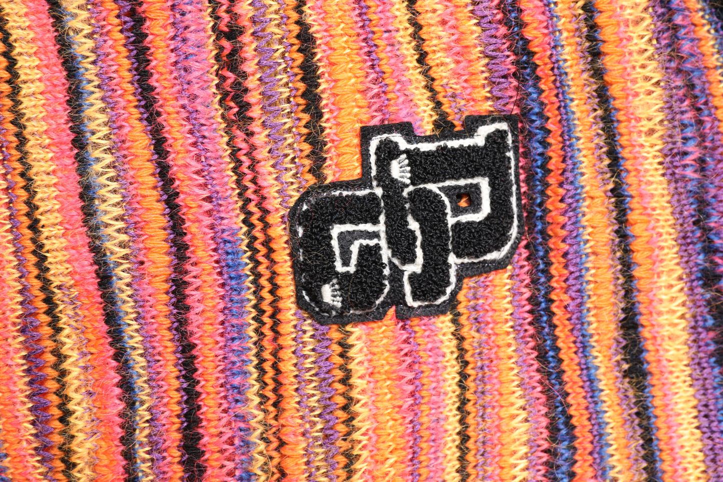 Dolce & Gabbana Multicolor Wool DGLogo Knit Pullover Sweater