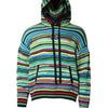 Dolce & Gabbana Multicolor Cotton Hooded Pullover Sweater
