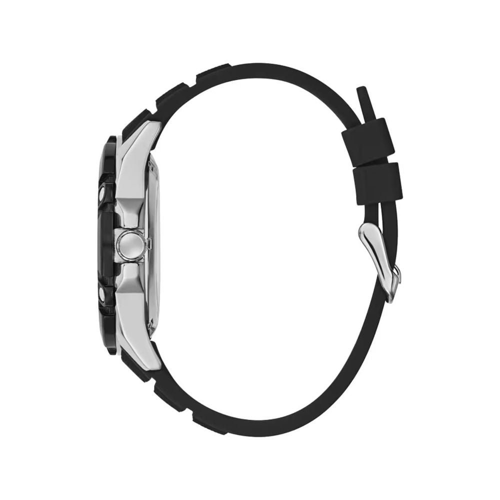 Guess Sportuhr aus schwarzem Synthetikmaterial