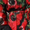 Dolce & Gabbana Multicolor Floral Full Zip Padded Jacket