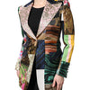 Dolce & Gabbana Multicolor Floral Patchwork Jacquard Jacket