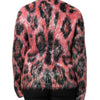 Dolce & Gabbana Red Mohair Wool Button Down Cardigan Sweater
