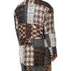 Dolce & Gabbana Multicolor Patchwork Button Down Jacket