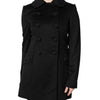 Dolce & Gabbana Black Wool Sartoria Italiano Blazer Jacket