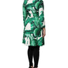 Dolce & Gabbana Multicolor Leaf Print Embellished Trenchcoat Jacket