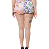 Dolce & Gabbana Multicolor High Waist Women Hot Pants Shorts