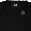 Dolce & Gabbana Black Cotton Round Neck Short Sleeve T-shirt