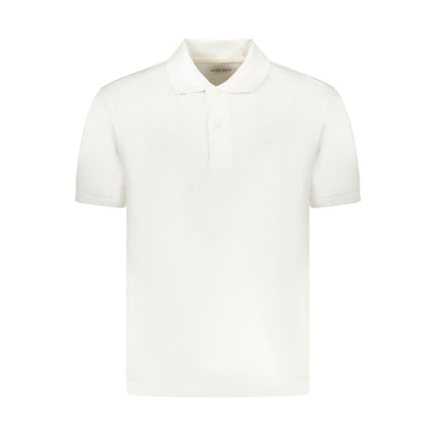 Guess Jeans White Cotton Men's Polo Shirt