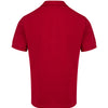 Burberry Red Cotton Collared Polo Shirt