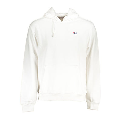 Fila White Cotton Men's Hoodie