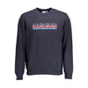 Napapijri Blue Cotton Men Sweatshirt