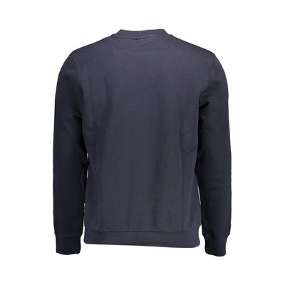 Napapijri Blue Cotton Men Sweatshirt