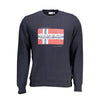 Napapijri blaues Baumwoll-Sweatshirt
