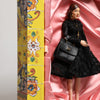 Dolce & Gabbana Black Dress Ceramic Porcelain Fashion Leather Sicily Dolls
