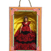 Dolce & Gabbana Red Dress Ceramic Porcelain Fashion Box Leather Sicily Dolls