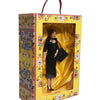 Dolce & Gabbana Black Dress Ceramic Porcelain Fashion Leather Sicily Dolls