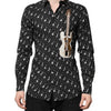 Dolce & Gabbana Black GOLD Instrument Embellished Shirt