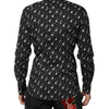Dolce & Gabbana Black GOLD Instrument Embellished Shirt