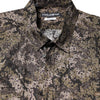 Dolce & Gabbana Multicolor Camouflage Button Down GOLD Shirt