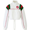 Gucci White Polyester Logo Sweatshirt