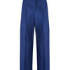 Gucci Blue Classic Cotton Pants