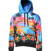 Dolce & Gabbana Multicolor Print Hooded Sweatshirt Sweater