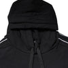Dolce & Gabbana Black Cotton Logo Hooded Sweatshirt Sweater