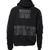 Dolce & Gabbana Black Cotton Hooded Sweatshirt Sweater
