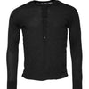 Dolce & Gabbana Black Printed Knitted Men Pullover Sweater