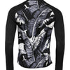 Dolce & Gabbana Black Printed Knitted Men Pullover Sweater