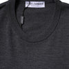 Dolce & Gabbana Gray Wool Logo Knitted Men Pullover Sweater