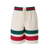 Gucci Cream polyester  Logo Shorts