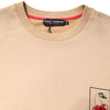 Dolce & Gabbana Beige Cherry Print Crew Neck Pullover Sweater