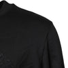 Dolce & Gabbana Black Embroidered Crew Neck Pullover Sweater