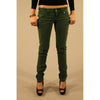 John Galliano Green Cotton Women Jean