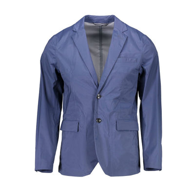 Gant Blue Nylon Men Jacket