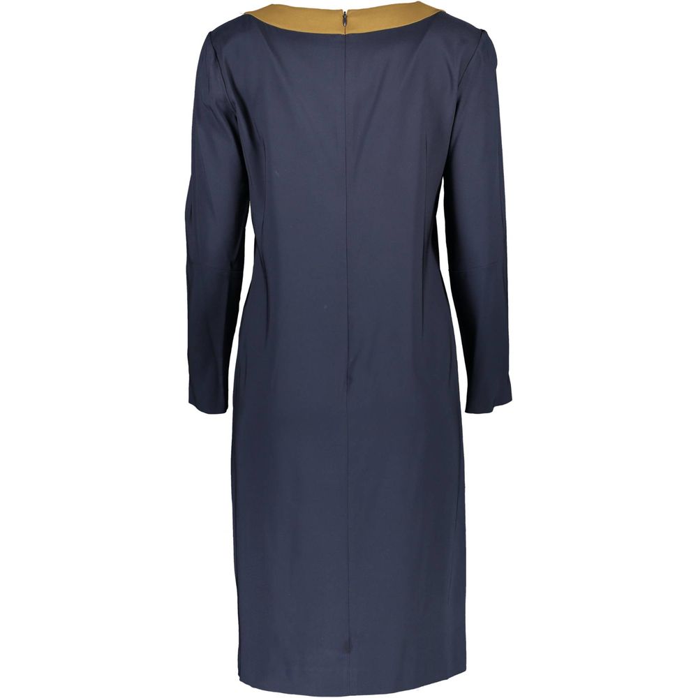 Gant Blue Viscose Women Dress