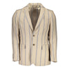 Gant Beige Linen Men Jacket