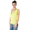 Zuelements Yellow Viscose Women Top