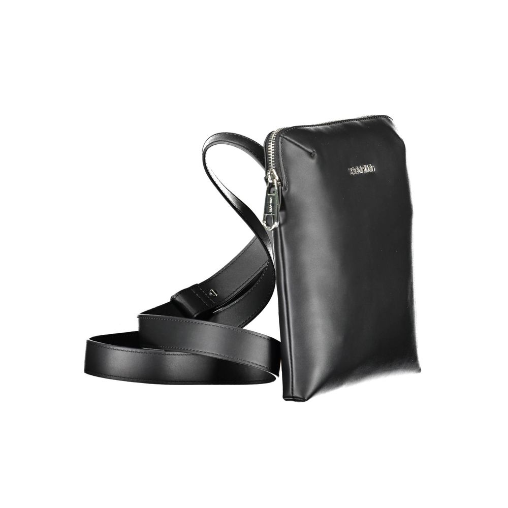 Calvin Klein Nero Poliestere Uomo Shoulder Bag