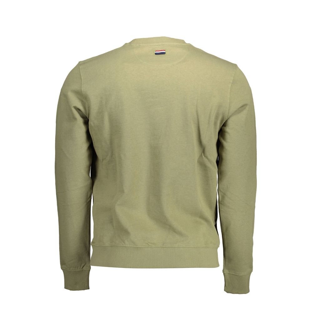 US POLO ASSN. Grünes Baumwoll-Sweatshirt