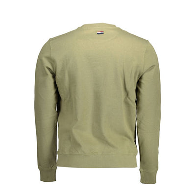 US POLO ASSN. Grünes Baumwoll-Sweatshirt