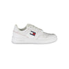 Tommy Hilfiger – Weiße Polyester-Sneaker